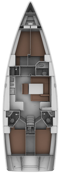 Roza - Bavaria Cruiser 45 - 4 cab. (2011) — photo 2