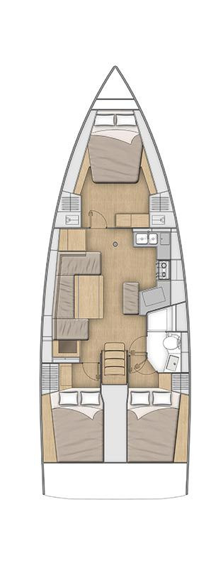 Penelope - Oceanis 40.1 - 3 cab. (2011) — photo 2