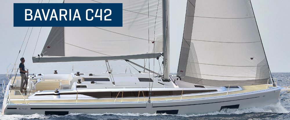 Bavaria C42, 2025; Lovro Test Belge1
